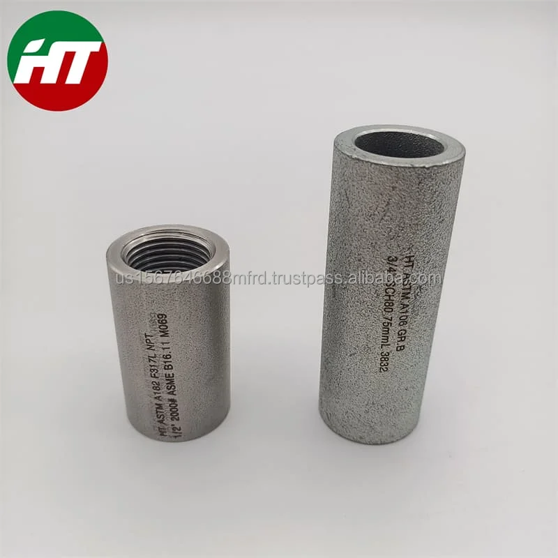 ASME B16.11 ASTM A182 UNS S31254 254SMO 1.4547 F44 6MO Stainless Steel SW Threaded Forged Fittings