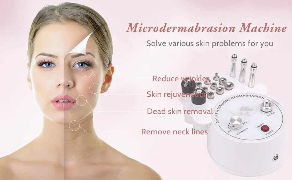 Oxygen Jet Spray Skin Crystal Blackhead Cleaning Micro Dermabrasion Microdermabrasion Machine Home Use
