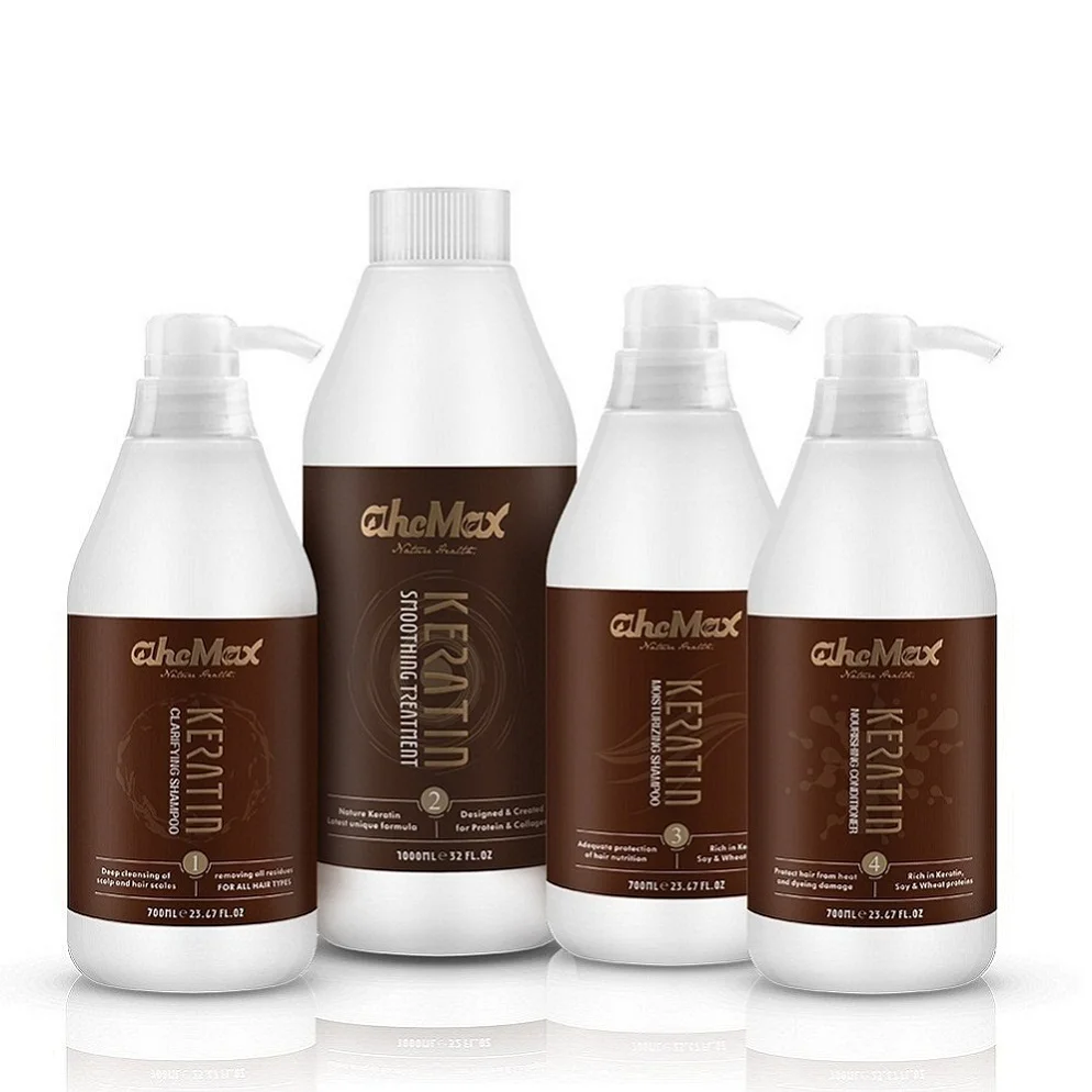 AHXMAX Bio Keratin Permanent Hair Straightening Cream