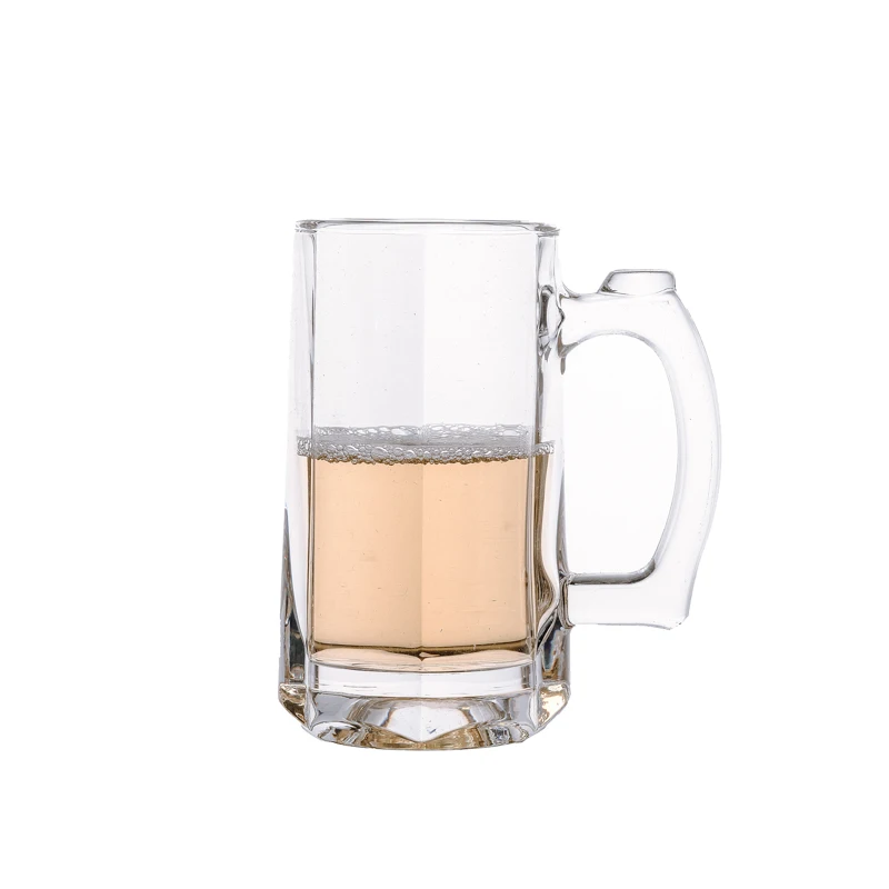 KDG Brand 380ml Thicken Bottom Water Glasses Drinking Beer Cups Classic Beer Glasses with Handle
