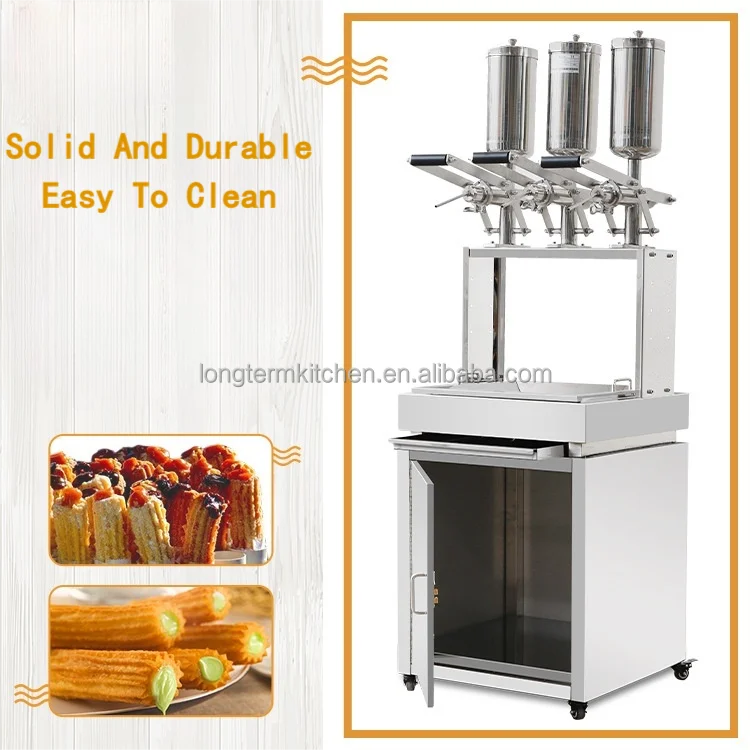 Span Snack Maquina De Hacer Churros Carrinho De Churros