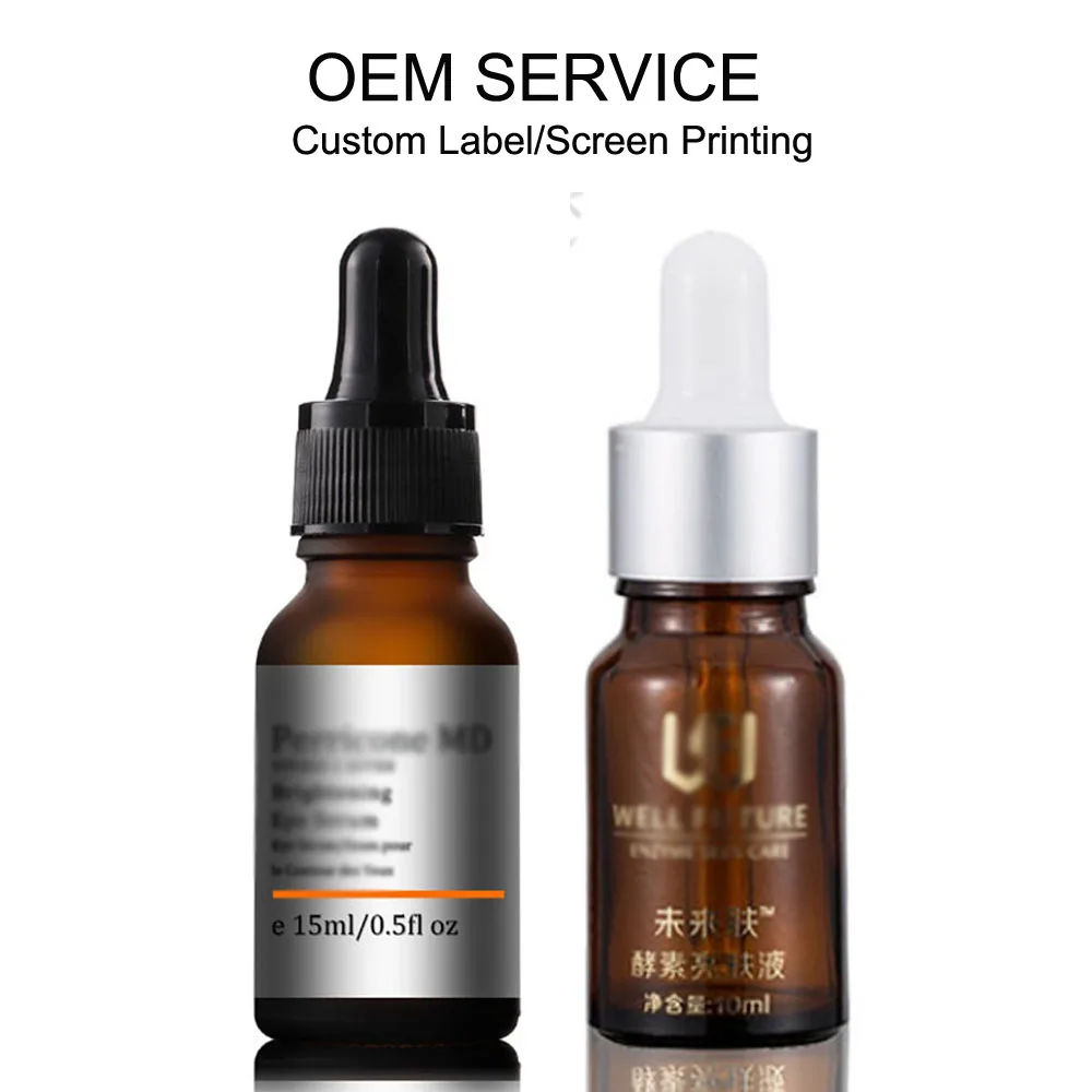Custom Personal Private Label Glass Dropper Bottles For CBD