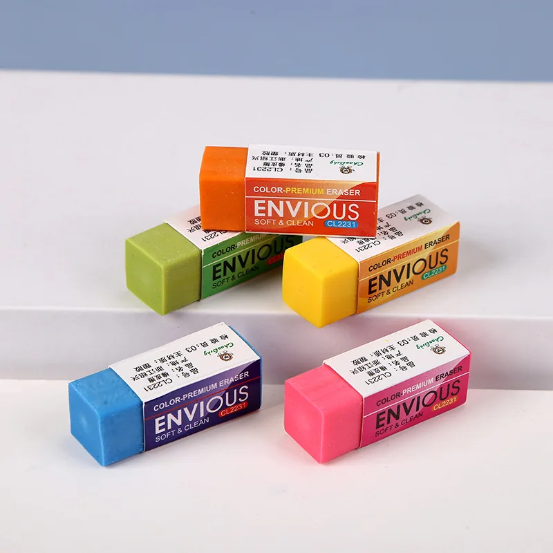 Factory price Top selling Black eraser ecofriendly  school eraser  ,hot sales in Korean eraser