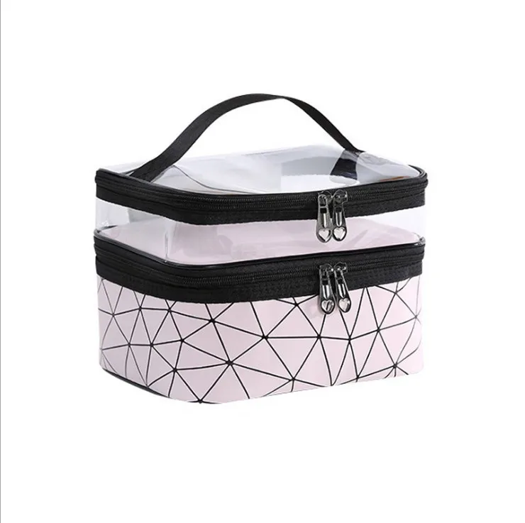 WeaveWin Wholesale Hot Selling Fashion Colorful Makeup bag Custom Cosmetics Shopping Bags Women Travel Nylon Cosmetics Bags