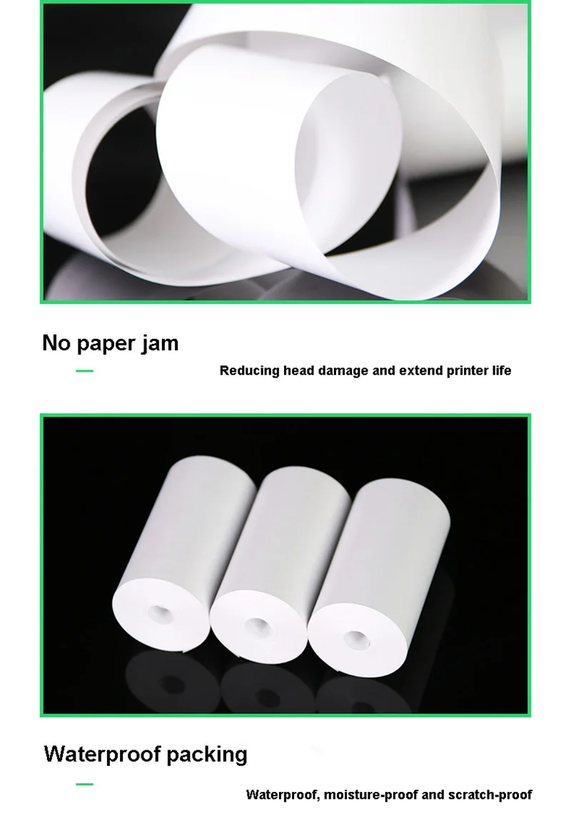 Bank Supermarket Store Pos Machine Dedicated Cash Register Paper 57*30 Mm Thermal Paper Rolls
