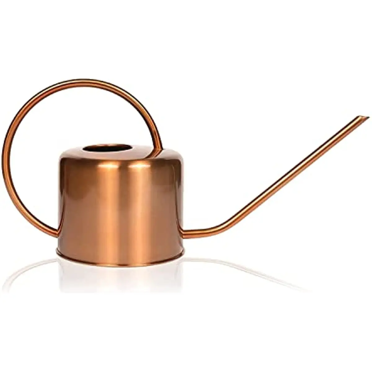 ARTMADE Copper Colored 40oz. Watering Can Metal Watering Can with Easy Pour Long Spout for Indoor and Outdoor Plants
