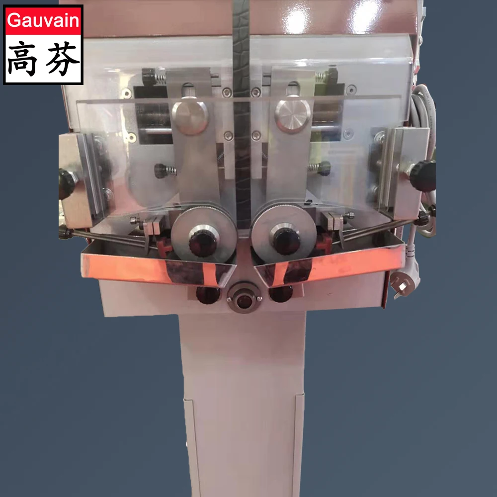 
Double-side electrical leather edge dyeing machine for Belt Bags 