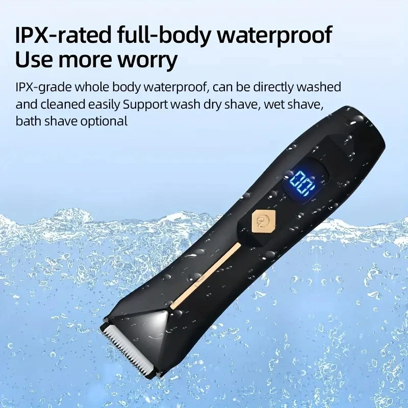 OEM Washable Body Hair Trimmer for Men Hair removal Epilator Shaver Body Groomer Beard Grooming Kit Nose Hair Trimmer