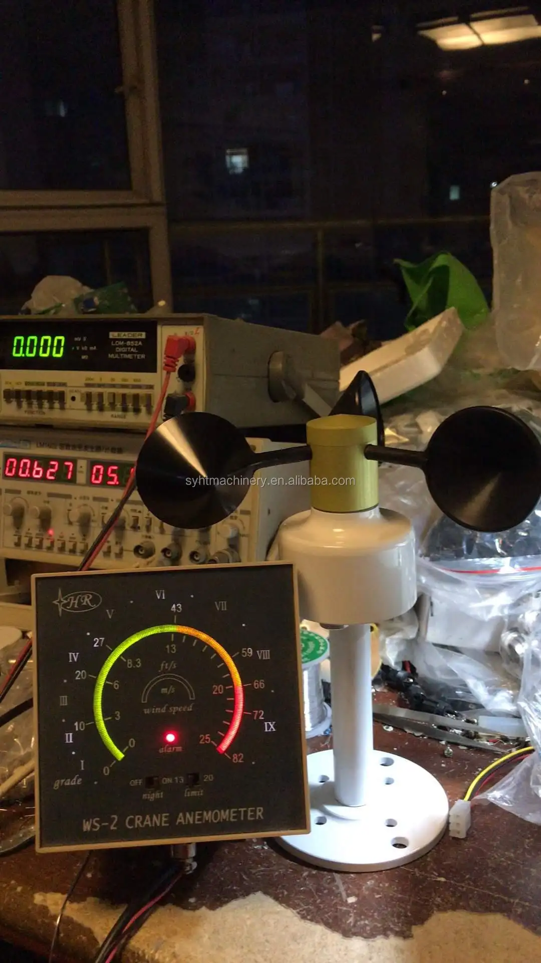  Указатель Анемометр YHQ-1 220v башенного крана запасных частей