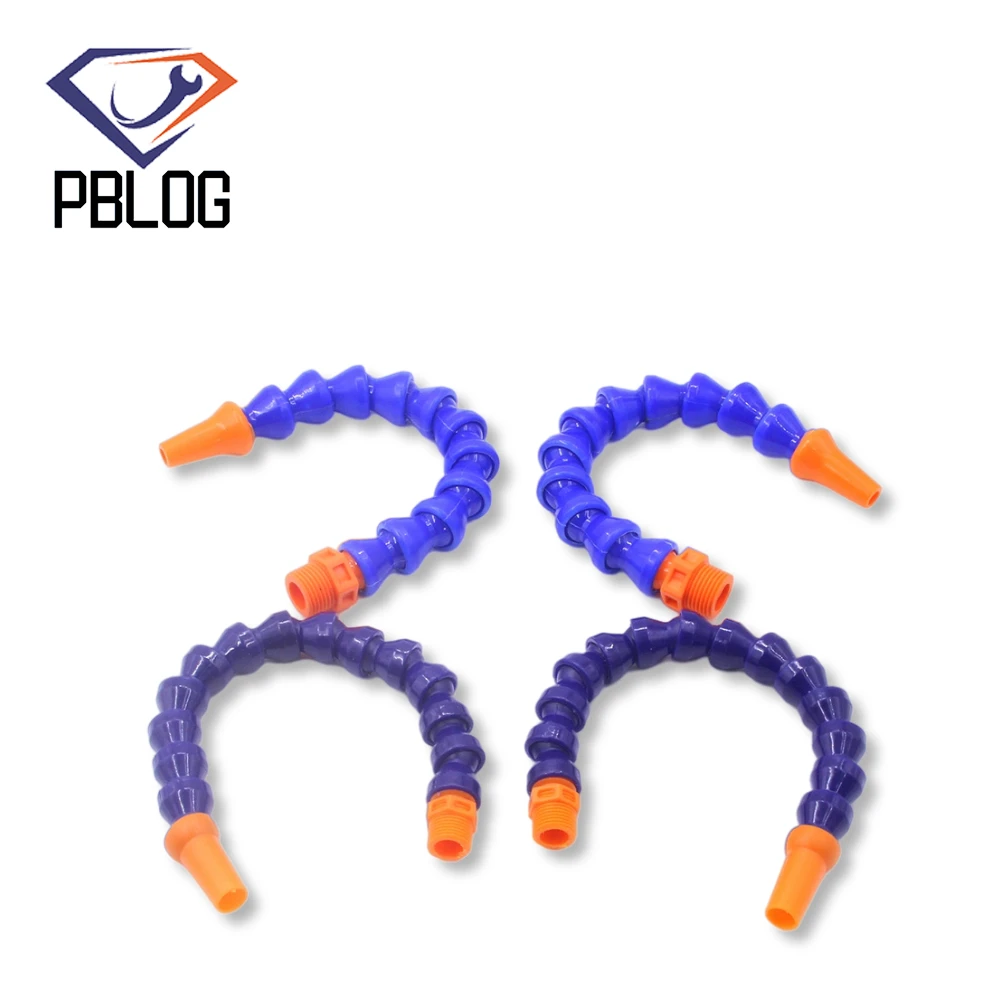 Factory direct wholesale  Plastic Flexible Collapsible Plastic Tube CNC machining center cooling pipe