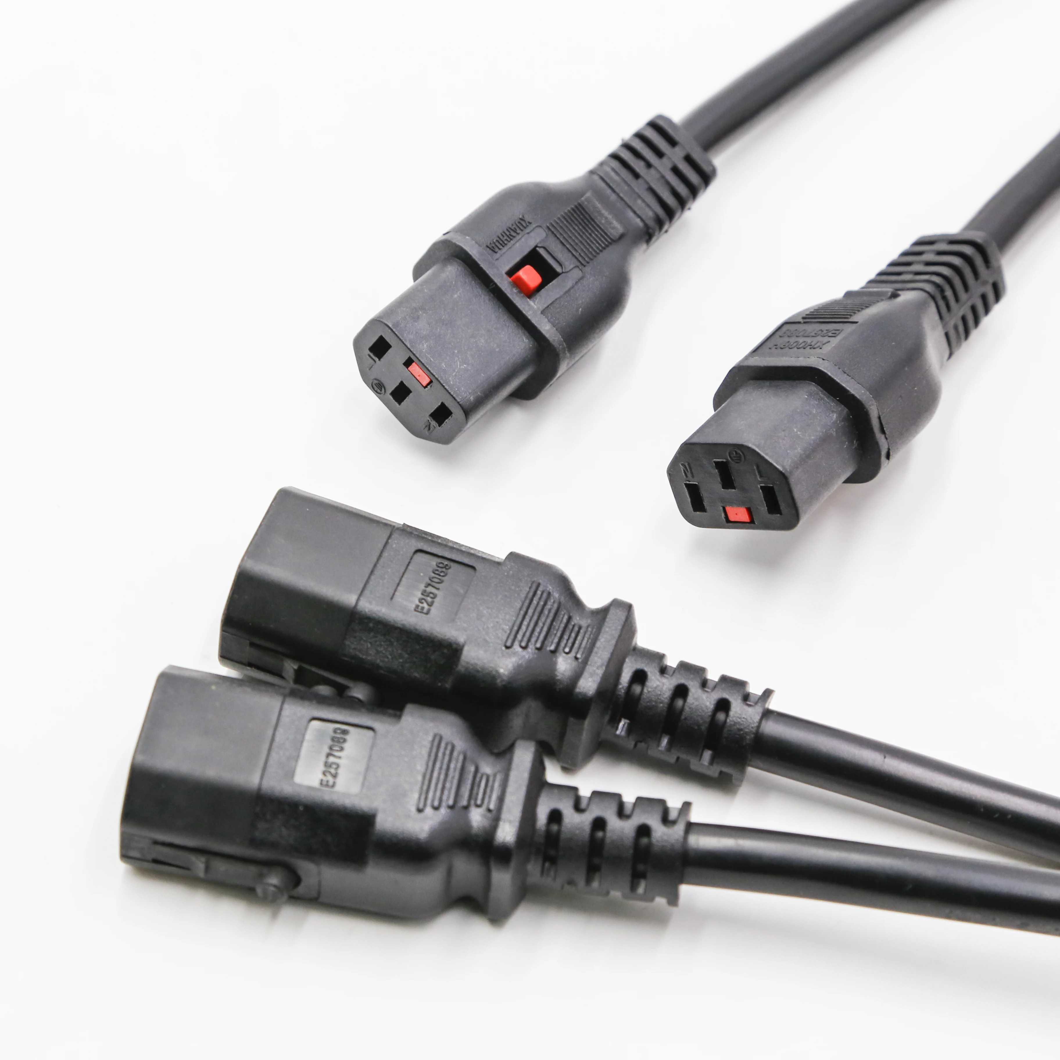 
IEC Connector Male and Female 90 Angled C13,C14 