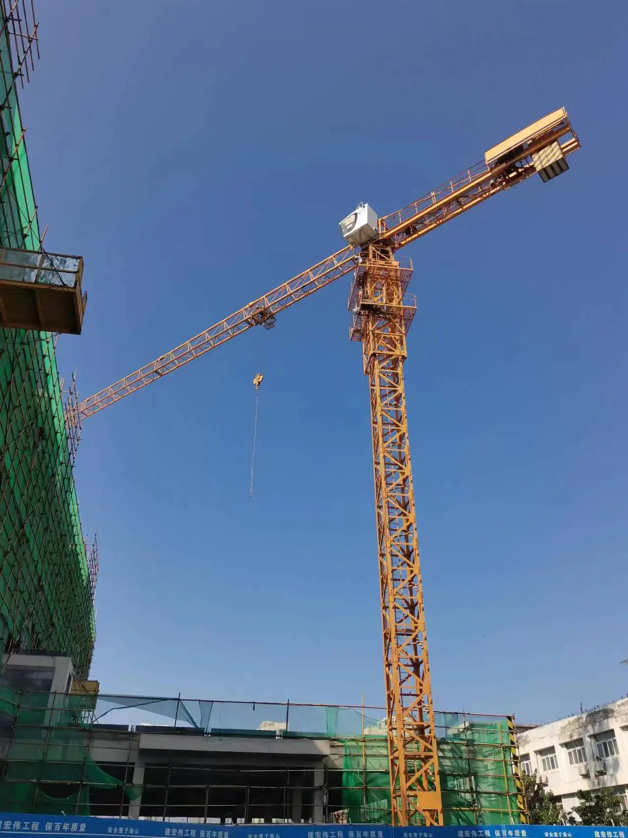 Low Price China Used Topless Tower Crane 5610-6 Types of Second Hand Tower Crane for Construction with Fast delivery