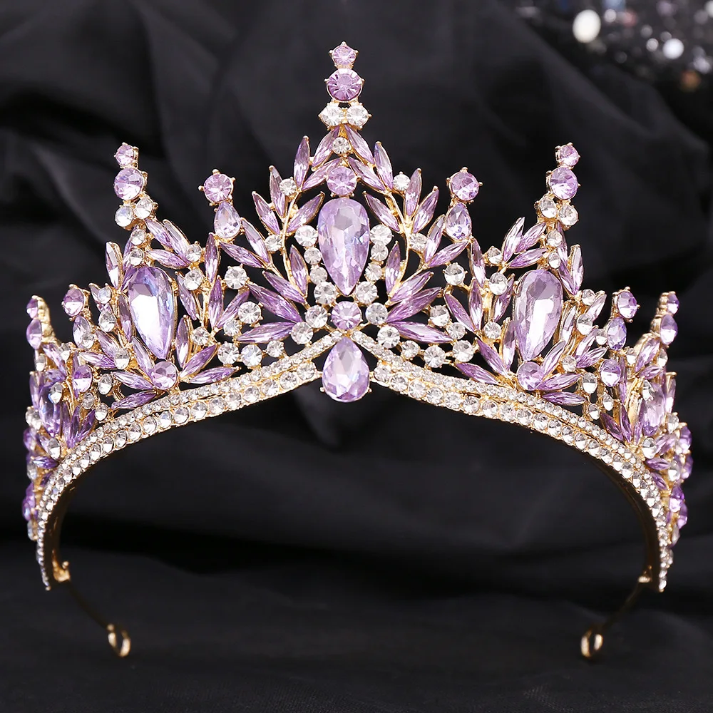 Hot Sell Bridal Crowns Wedding Bridal Hair Accessories Crystal Rhinestone Wedding Crown