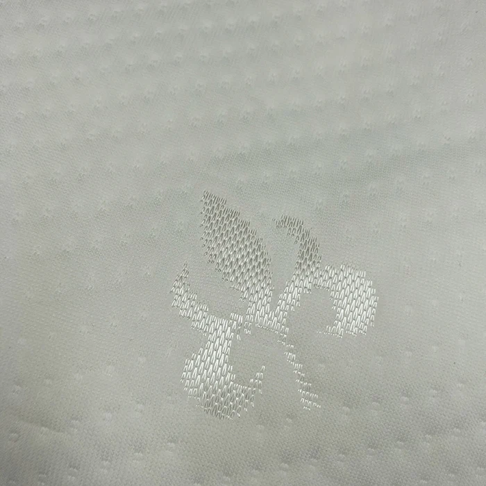 100% Polyester 160gsm Jacquard Knitted Fabric for Mattress