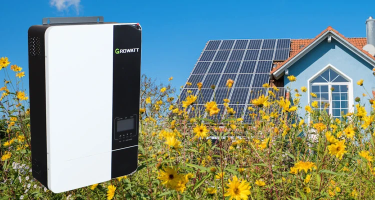 On Sale Growatt Inverter 5kw APP Master Power Growatt SPF 5000 ES Smart off grid  5kw 48v solar inverter