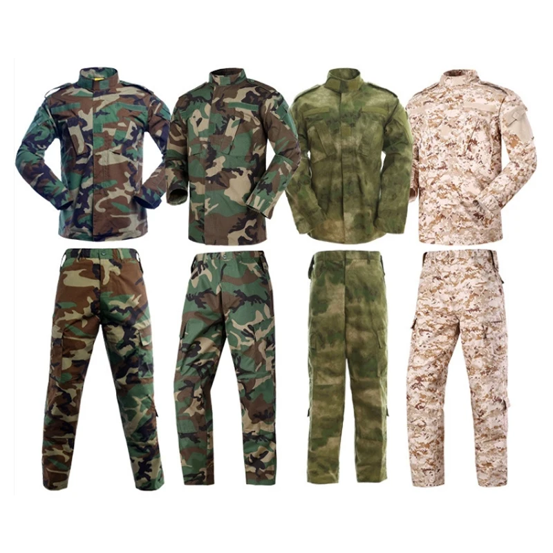 woodland Clothing  tactical Digital Camo Uniform ACU Suit Sets Tactical Clothing Uniform Tactical Camouflage Uniforms