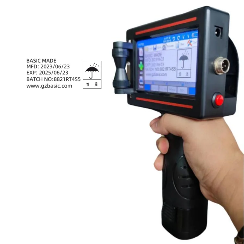 Wholesale Expiry Date Coding Thermal TIJ Half Inch Printing Machine Automatic Handheld Online Printer Hand Held Inkjet Printer