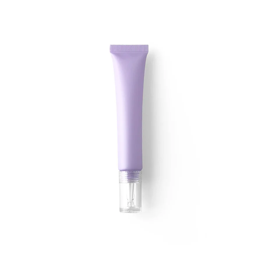20g Airless Pump Lotion Squeeze Tube Matte Purple Squeeze Lip Gloss Tubes Eye Cream Refillable Cosmetic Soft Plastic Tube