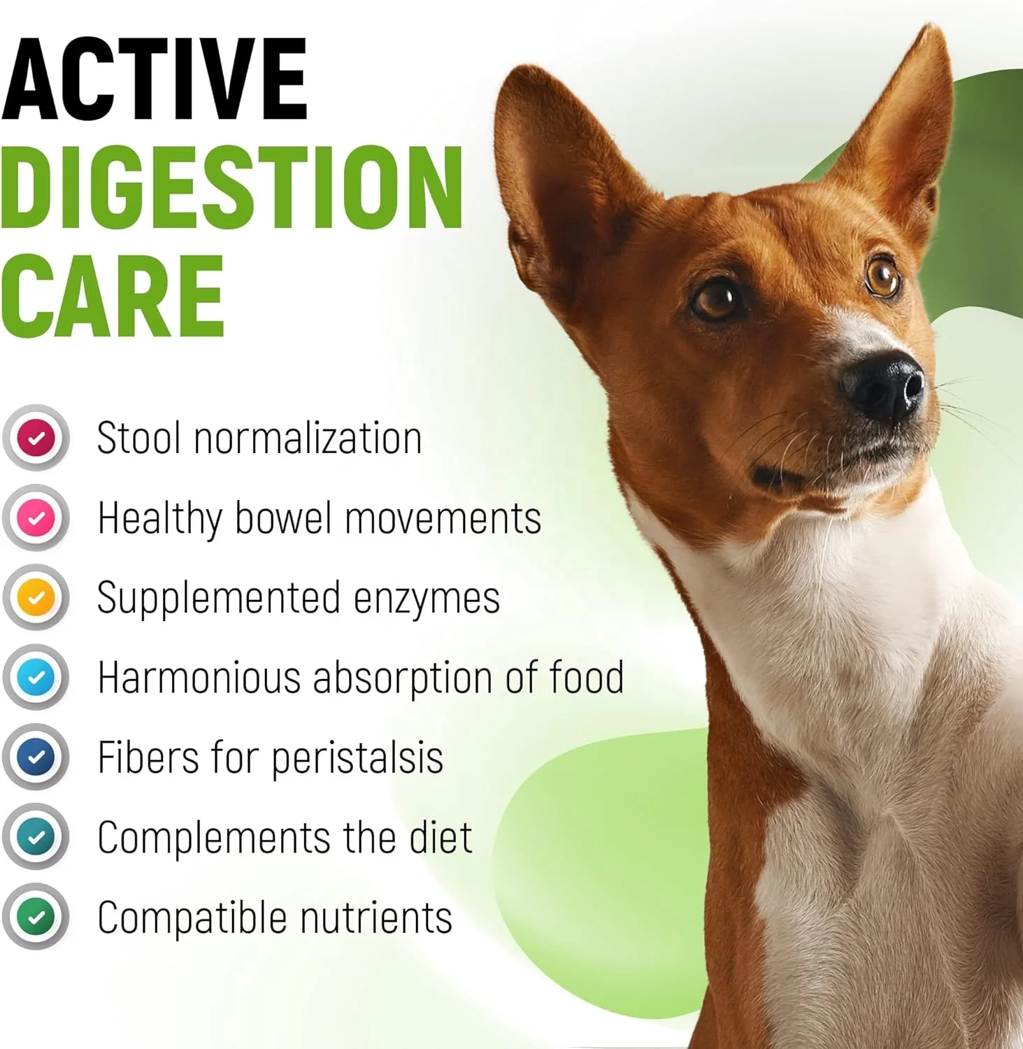 Probiotics for Dogs and Cat Probiotics-Natural Digestive Enzymes for Gas Relief and Healthy Digestion