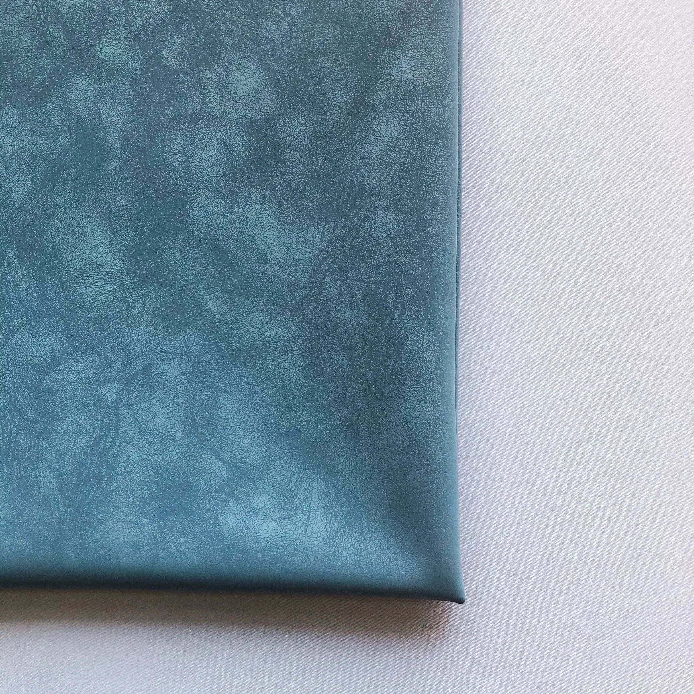 Custom High Quality Wear Embossed Printed PU Leather Synthetic Leather