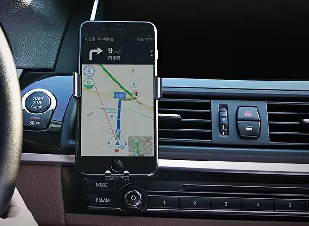 Universal Mobile Phone Holder Car mount Gravity Bracket Automatic Car Phone Holder
