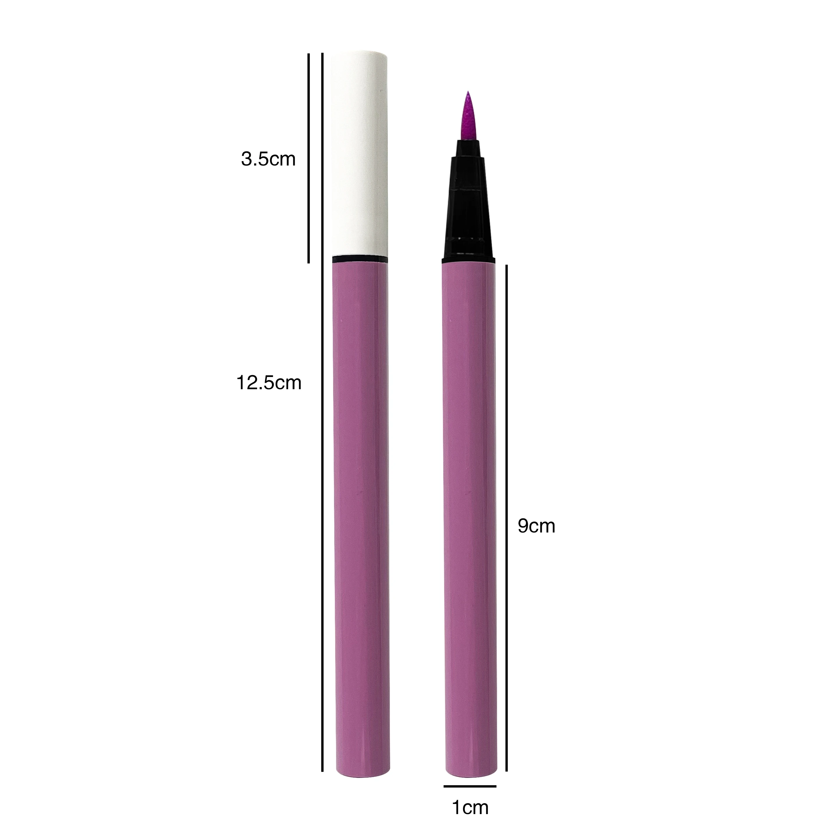 Factory Wholesale Long-Lasting Luminous Liquid Eyeliner Waterproof Mineral Eye Pencil Pen for Lasting Makeup Comes Box Packaging