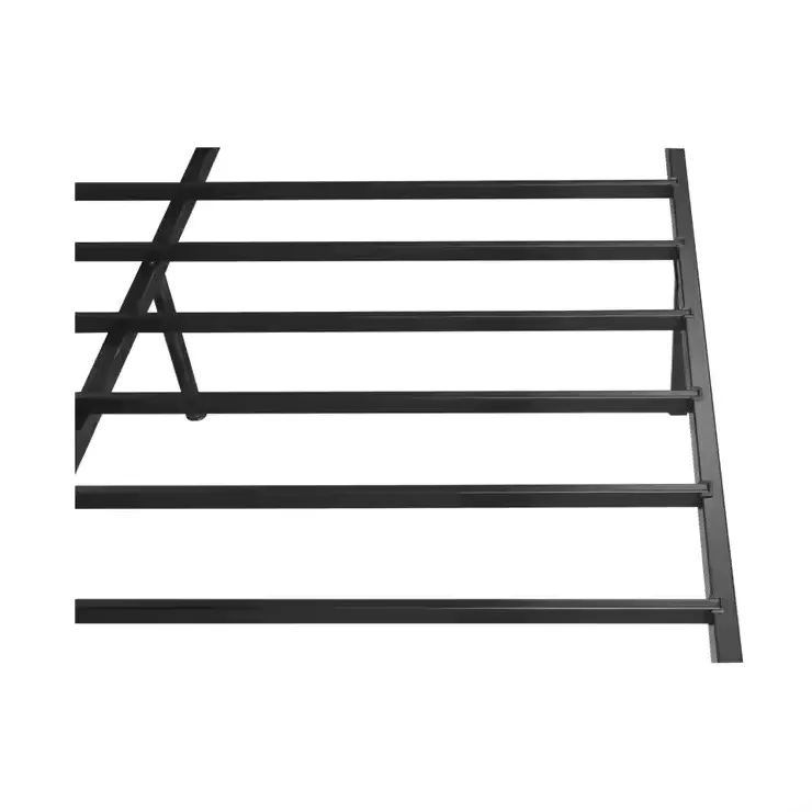 Metal Bunk Bed Hostel KD-577 Apartment Dormitory Used Steel Bed Frame 2 Layers Iron And Steel Frames For Adults And Children
