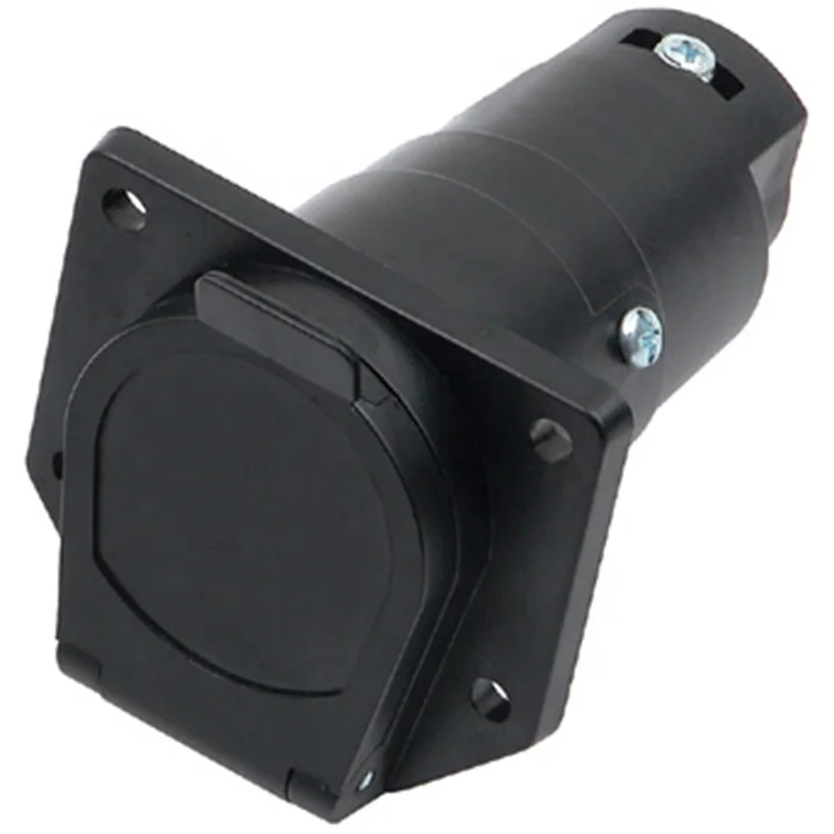 Socket 12V 13p to 7p Car Trailer Connector Adapter 7 Way Plastic Trailer PARTS