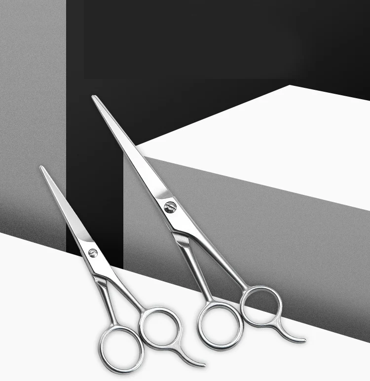 
professional hairdressing scissors stainless steel 7 6.5 5.5 inch hair scissor barber shears for salon hairdresser barber tool 