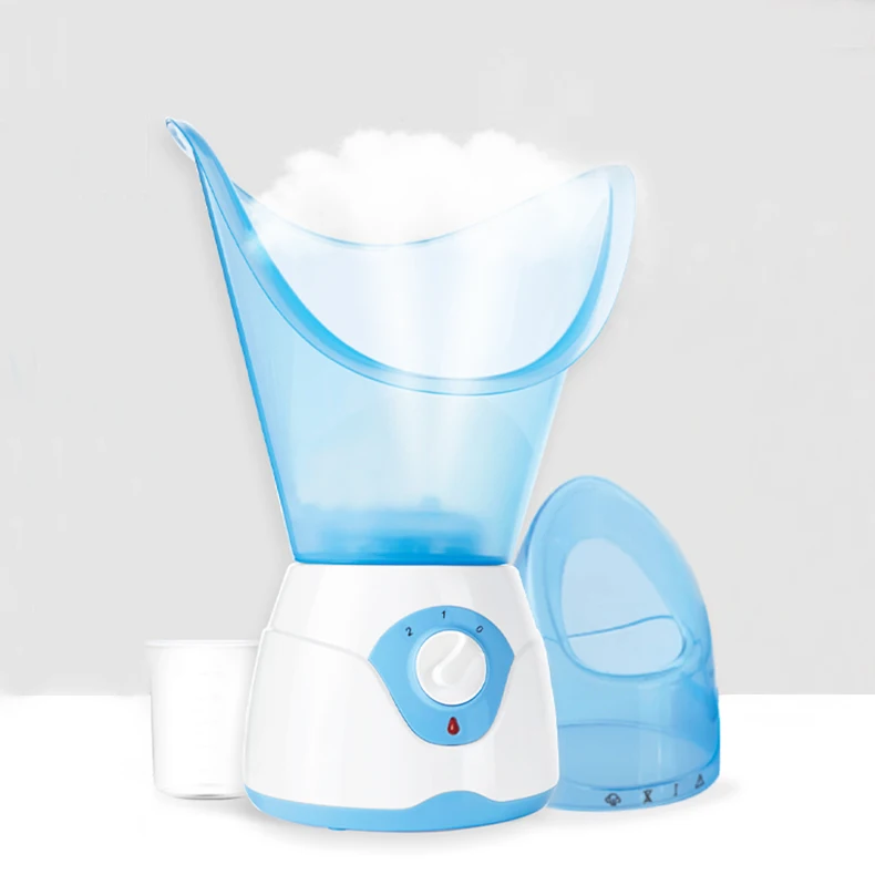 ENZO EN-8102 Portable Home Professional Mini Ionic Nano Mist Spray Electric Warm Hot Cold Face Steamer For Facial Deep Cleani