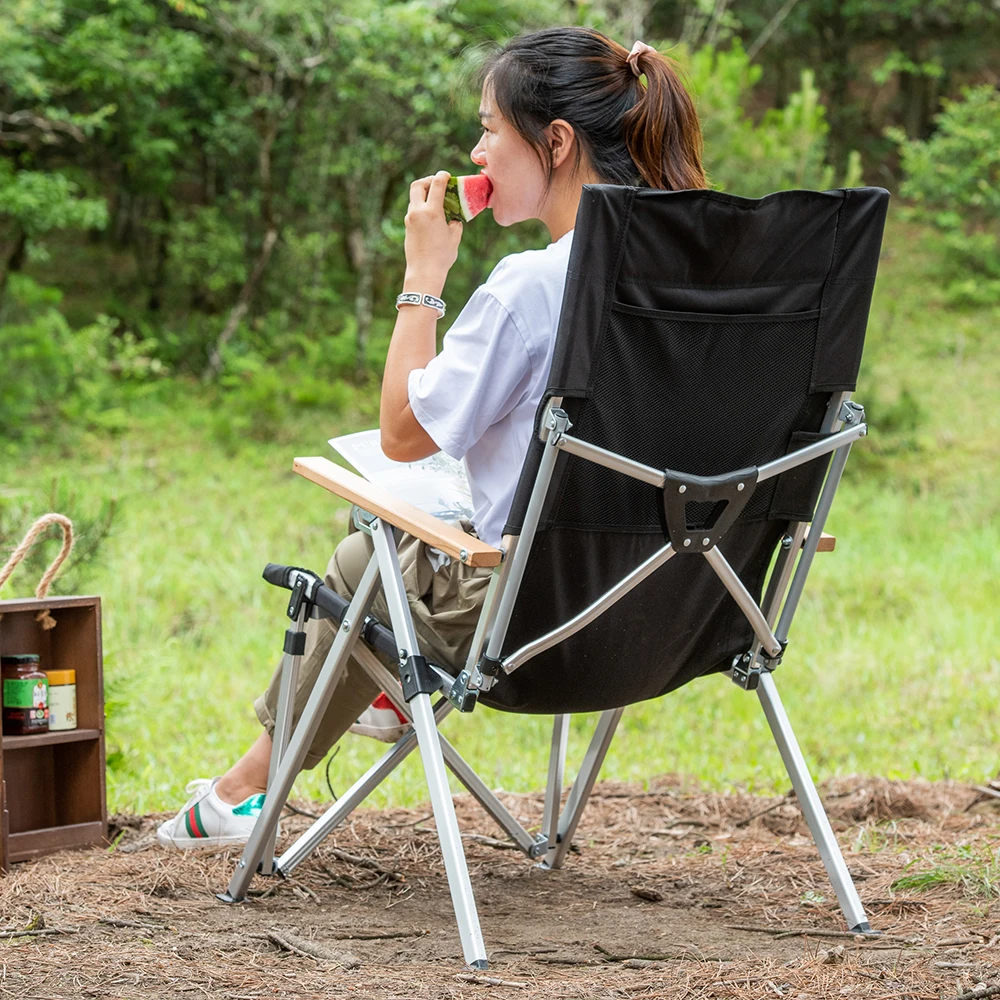 Adjustable Portable Outdoor Lounge Chair Chaise Leisure Folding Lounge Chair Outdoor Furniture