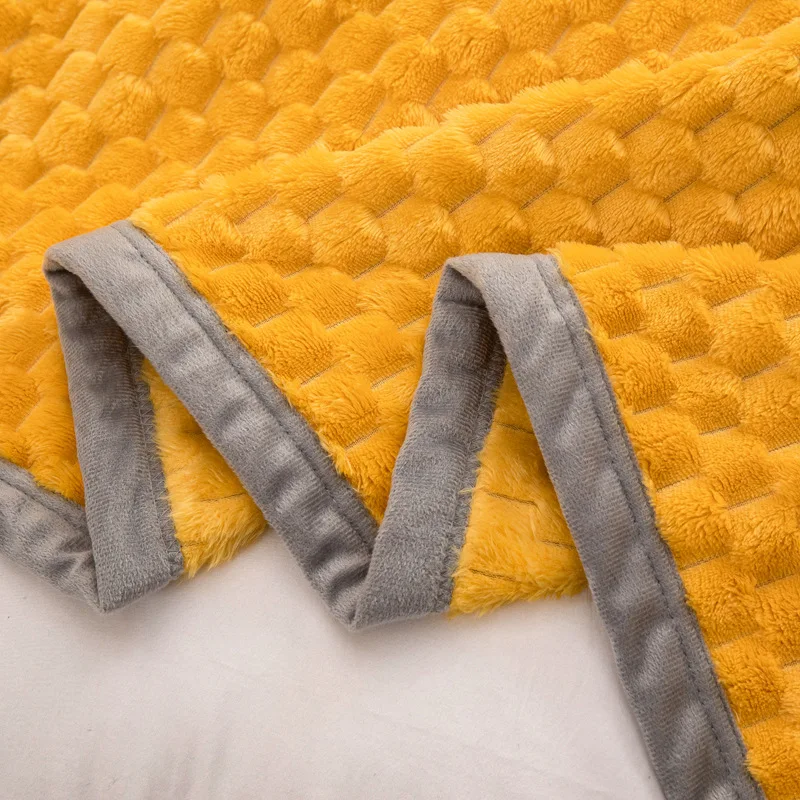 150x200cm Tortoise shell Blanket- Lambswool Blanket - Thickened Warm Double-layer Facecloth, Machine Washable Adult Winter Qu