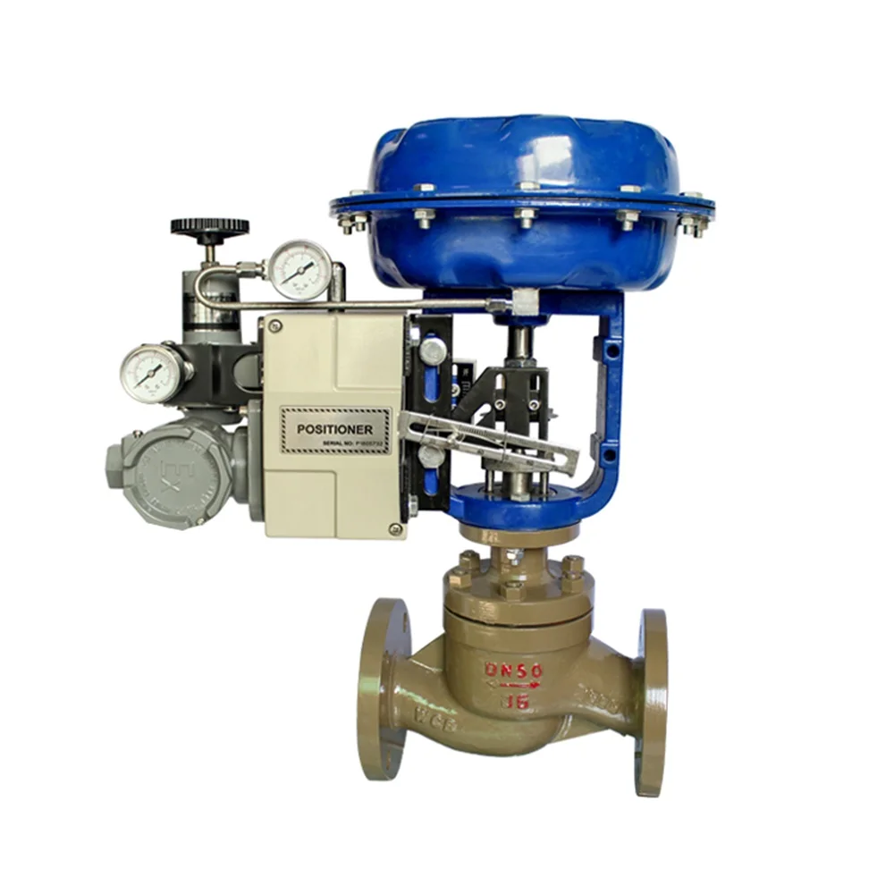 COVNA Control valves pneumatic diaphragm control globe type valve for power plant and dairy pasteurizer
