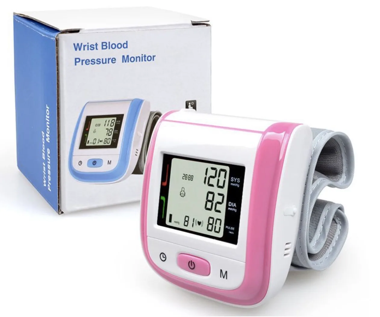  2021 High Demand In Foreign Trade Customization Digital Blood Medical Equipment Wrist Watch Pressure Monitor For