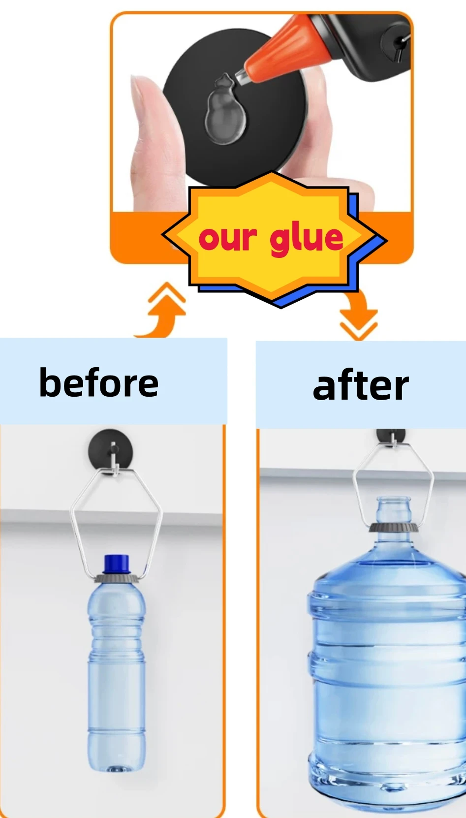 Hot melt glue sticks silicone barred glue for craft and DIY