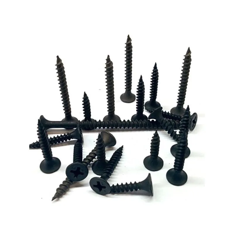 Manufacturer wholesale professional custom black phosphate drywall screws