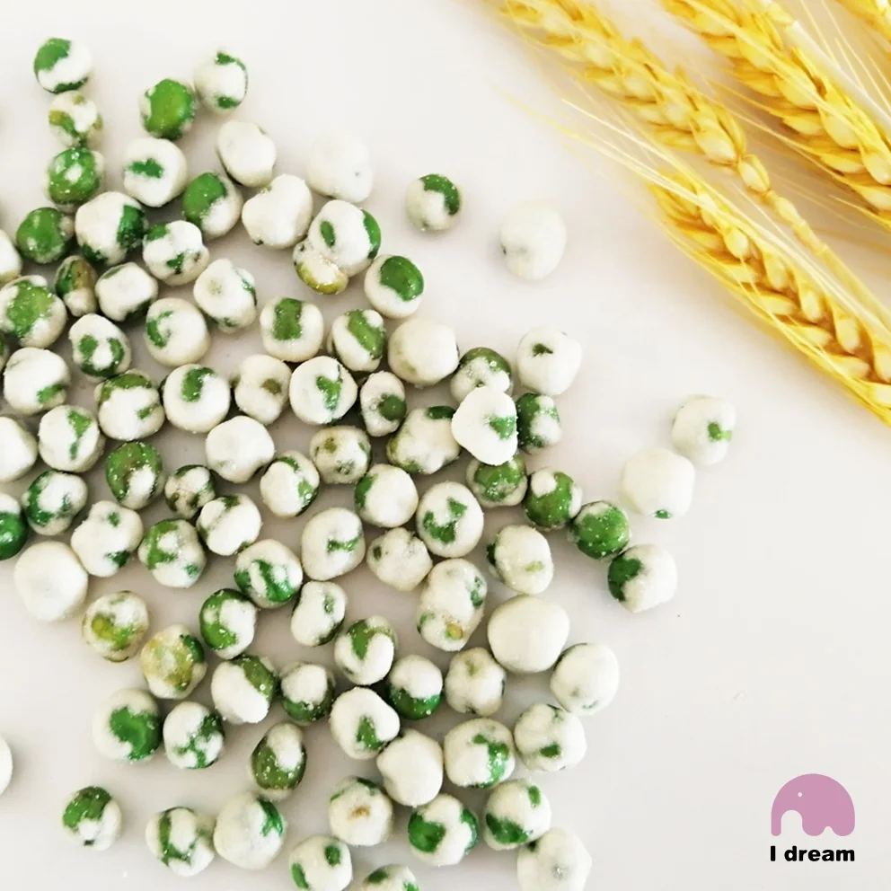 
White wasabi pea green pea snacks original flavor soybean Seeds export 