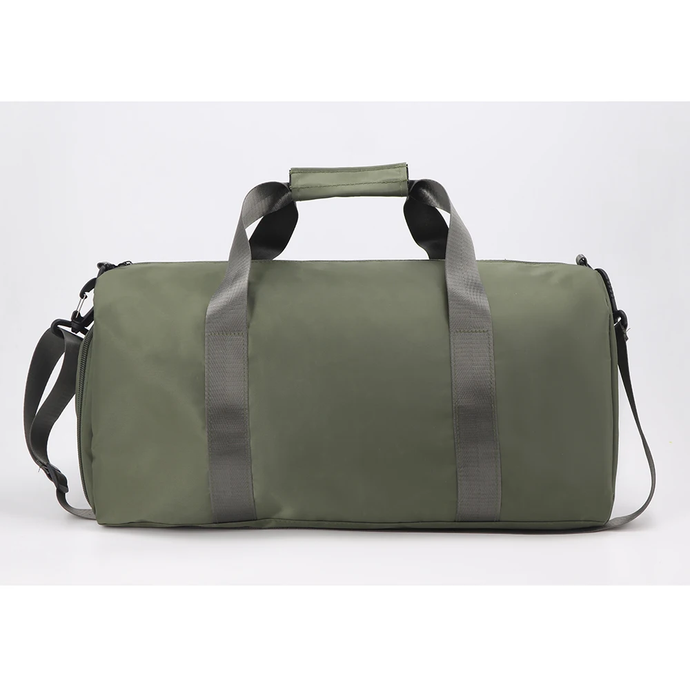 Wholesale Large Capacity Fold Sport Gym Wet and Dry Bag Women Men Waterproof Shoe Space Duffel Travel Gym Bag