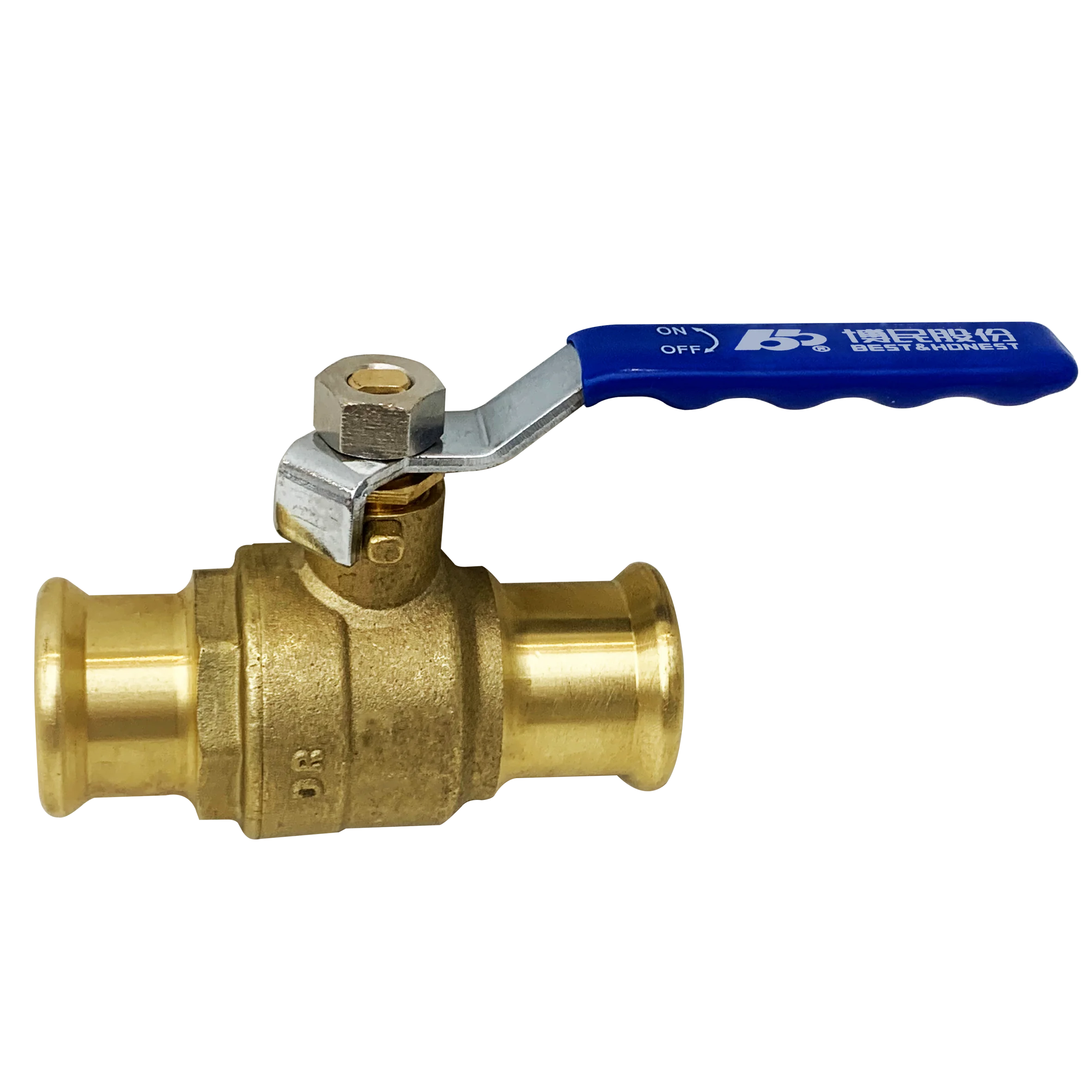 BH горячая Распродажа водопровод 22*22 мм PN20 M профиль высокого давления латунный шаровой клапан для сантехнической системы