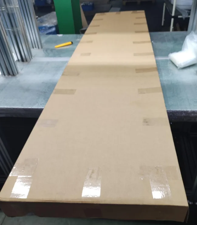 Wardrobe Full-Lite Wood Frosted/Clear Glass Door Aluminium Track Interior Closet Doors Slab with Hardware