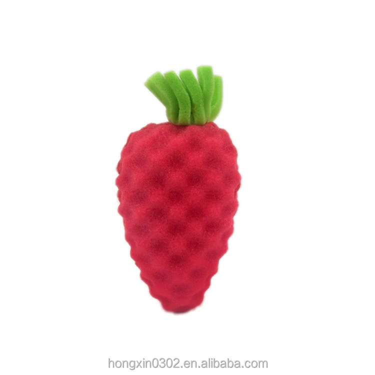 multi color super soft skin care wash cleaning fruit shaped body bath natural sponge cleaning sponge