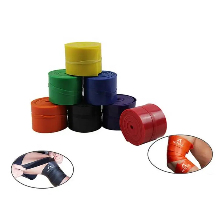 Yoga Resistance Rubber Bands Bodybuilding Elastic Bands Pilates Exercise Workout Bands Expander Belt Fitness Equipment