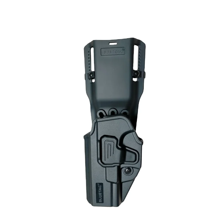 Bluetac Tactical Holster Polymer Law enforcement universal holster 360 degree Duty holster Two-in-one Belt clip