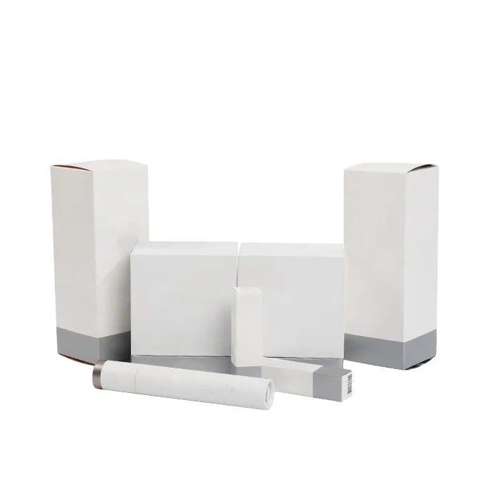 Custom Folding Lotion Bottle Set 3d Boxes 2 oz 120ml Cosmetic Packaging Paper Cardboard  Gift box