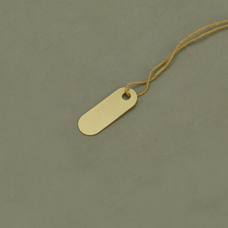 Custom Merchandise PVC Hanging Price Tag for Jewelry