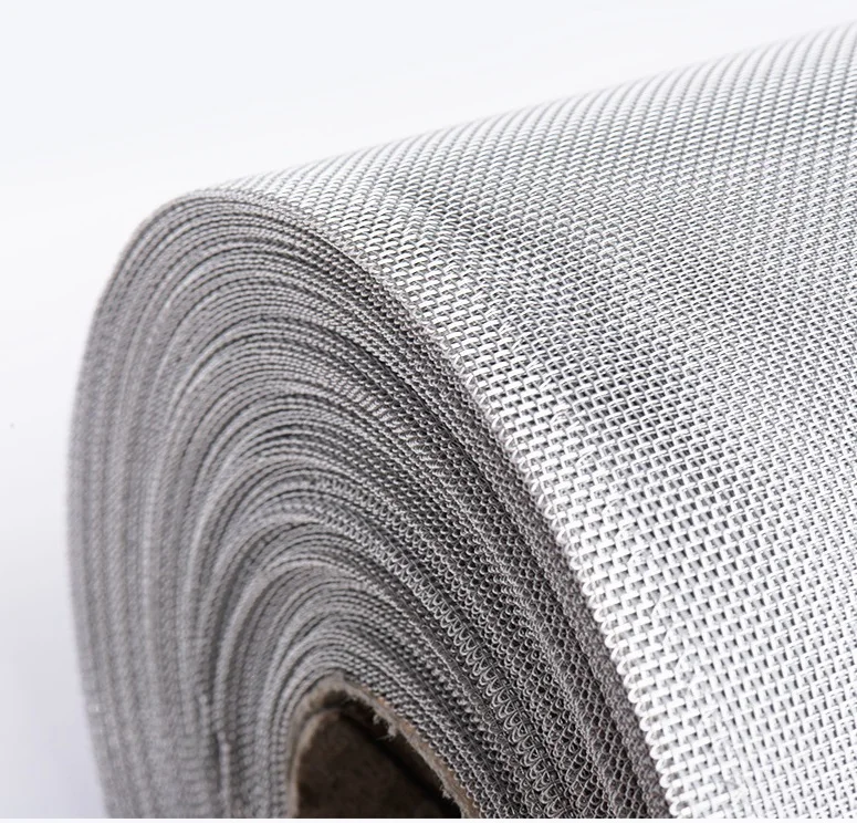 Aluminium Window Screen Mesh Black Coated  Anti Fly Wire Cloth