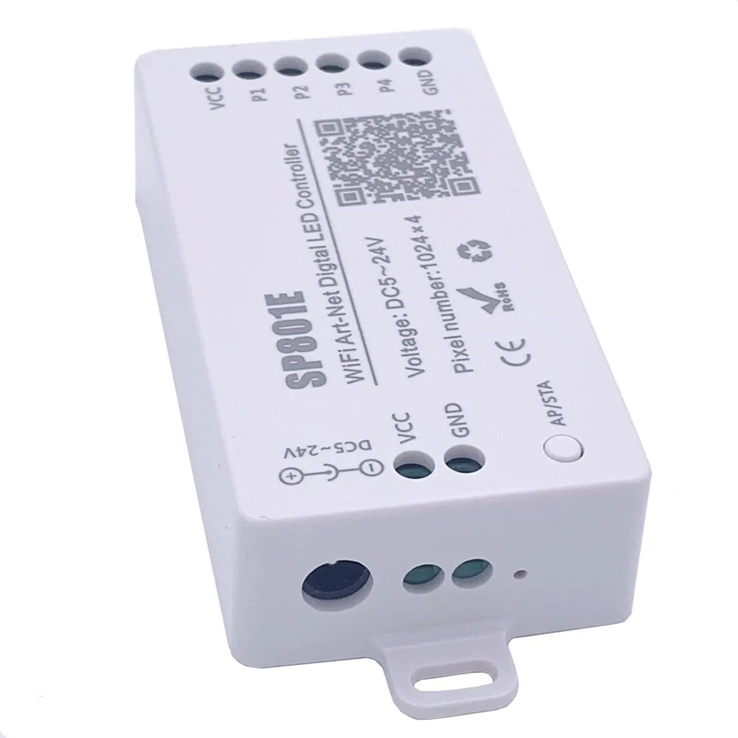 Professional Programmable Digital WiFi Led Matrix Pixelartnet led Controller Sp801e