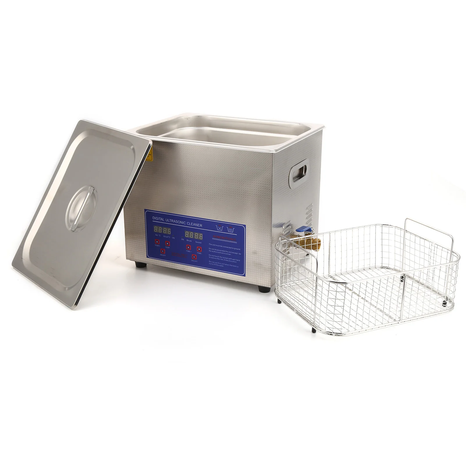 1.3L 2L 3L 6L 10L 15L 22L 30L Ultrasonic Cleaning Machine with Digital Timer & Heater