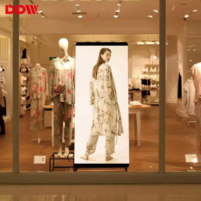 
Portable poster LED digital display standing screen p2.5 LED video wall poster floor LED screen for advertising shopping mall 