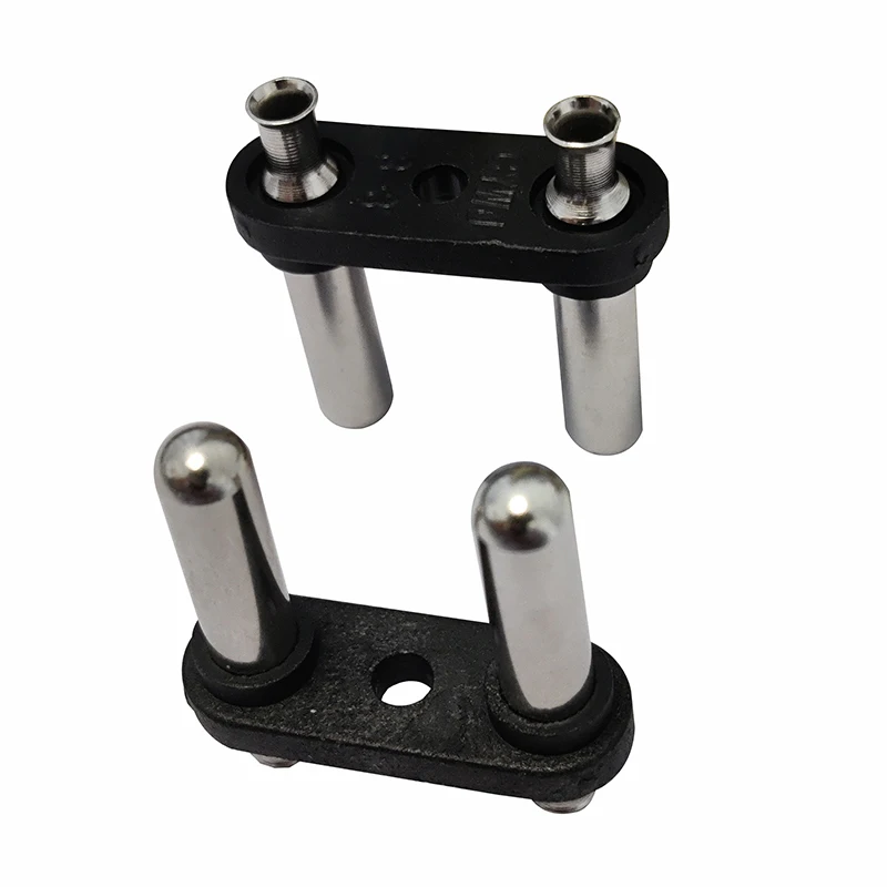 two round pins Indian Power Bracket 2 Pin inner plug frame South Asia electrical plug insert for two wire plug